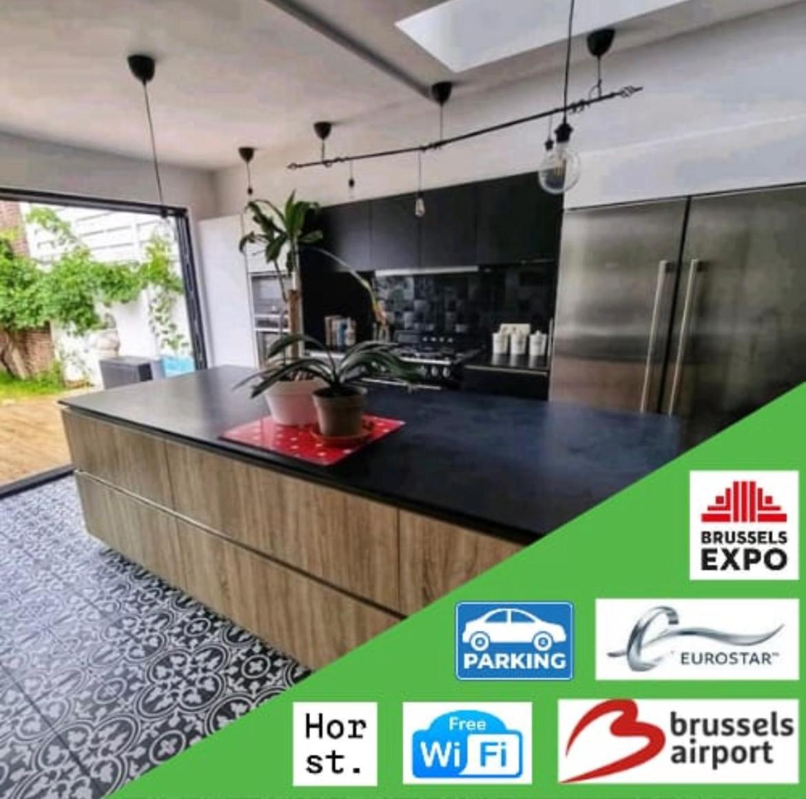Appartement 3 Chambres Centre Vilvoorde Bruxelles Brusselsairport Expo Nato Anvers Wifi Free Parking מראה חיצוני תמונה